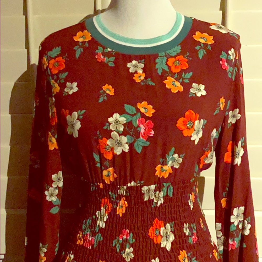 Make Floral Print Dress. Like New